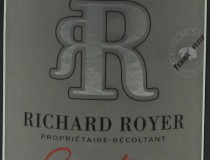 Champagne AOC Richard Royer Caractère Brut - Etiquette