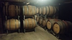 Cuverie Mouzon Leroux en fût de chêne