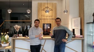 Mathieu Copin des champagnes Jacques Copin et Stanislas Buffet de Reflet des Bulles